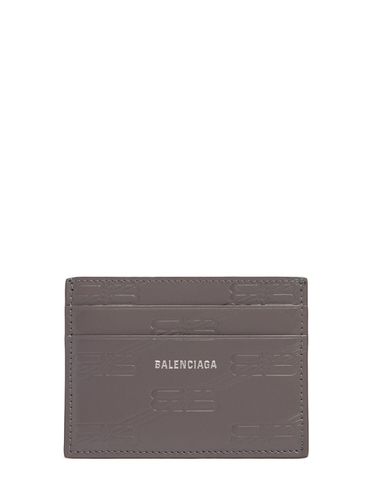 Kartenhülle Aus Leder Mit Bb-monogramm - BALENCIAGA - Modalova