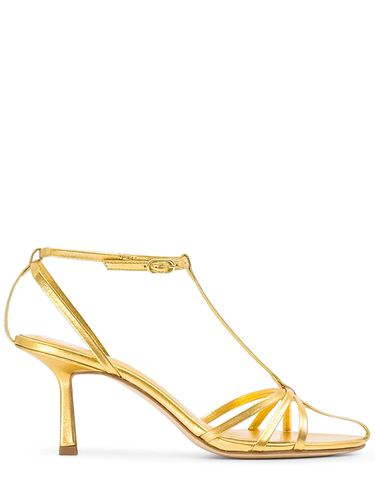 Mm Aviary Metallic Leather Sandals - STUDIO AMELIA - Modalova