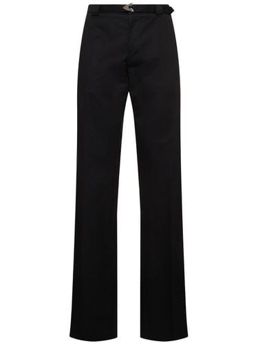 Cotton Blend Pants - ALEXANDER MCQUEEN - Modalova