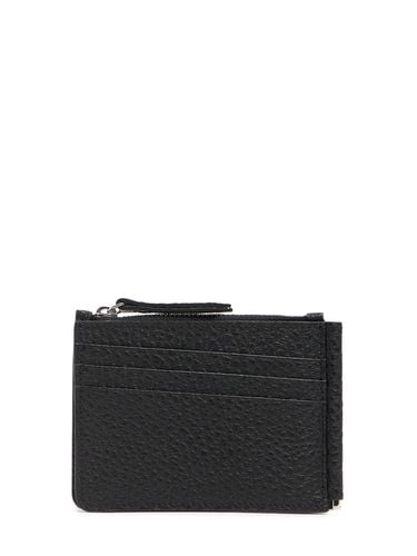 Grained Leather Billfold Wallet - MAISON MARGIELA - Modalova