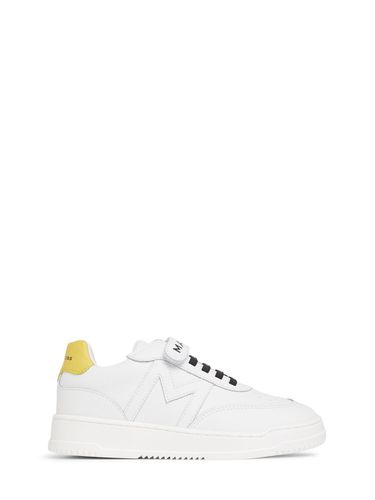 Sneakers De Piel Con Cordones - MARC JACOBS - Modalova