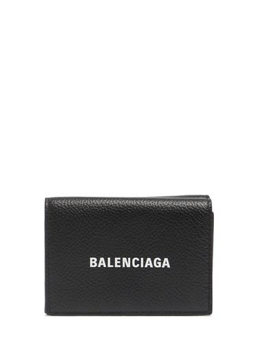 Brieftasche Aus Leder Mit Logo - BALENCIAGA - Modalova