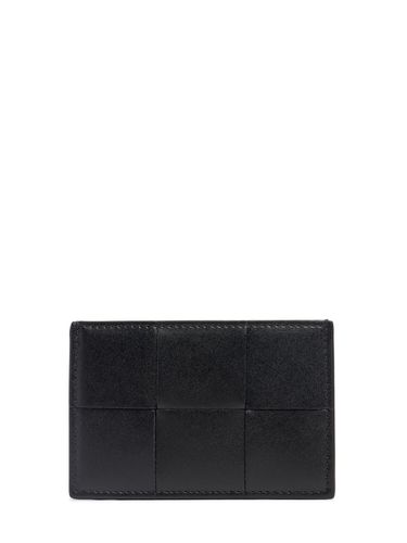 Cassette Leather Credit Card Case - BOTTEGA VENETA - Modalova