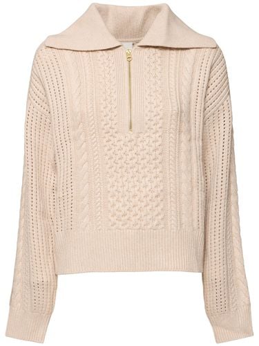 Camello Relaxed Cable Knit Sweater - VARLEY - Modalova