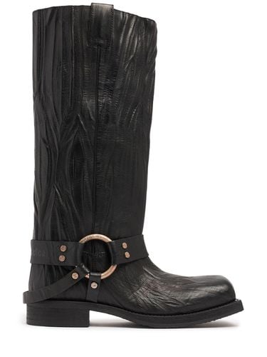 Mm Balius Leather Biker Boots - ACNE STUDIOS - Modalova