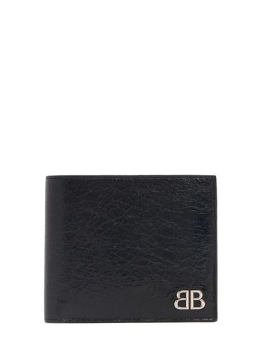 Cagole Leather Wallet - BALENCIAGA - Modalova