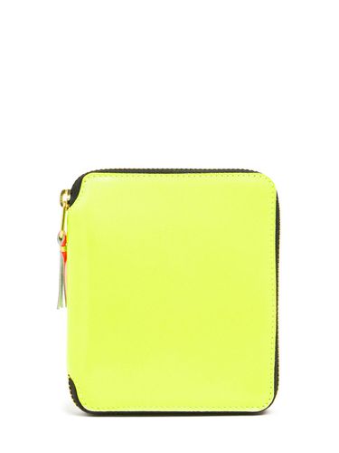 Cartera Super Fluo De Piel - COMME DES GARÇONS WALLET - Modalova