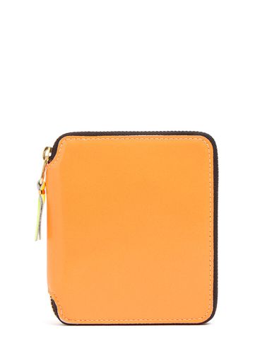 Cartera Super Fluo De Piel - COMME DES GARÇONS WALLET - Modalova