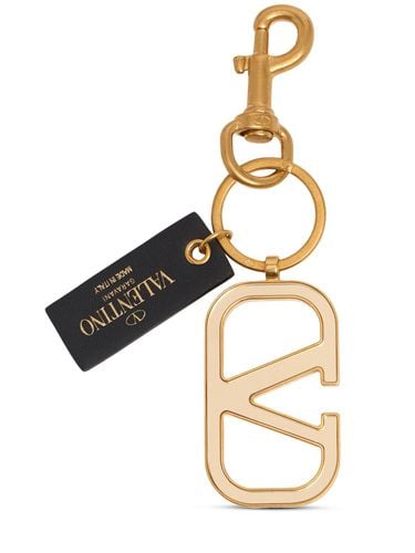 Logo Metal Key Holder - VALENTINO GARAVANI - Modalova