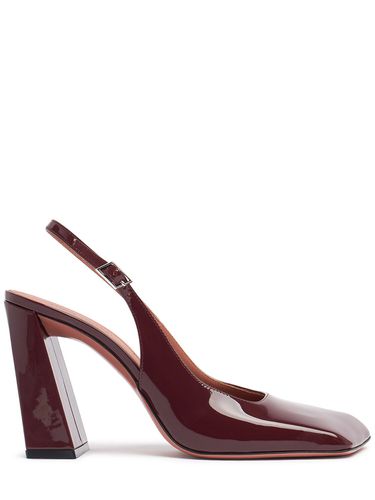 Mm Charlotte Patent Leather Slingbacks - AMINA MUADDI - Modalova