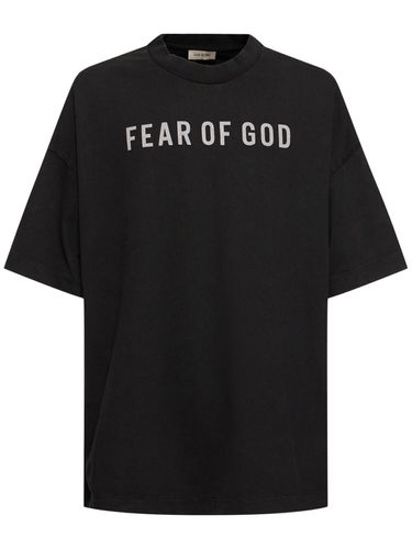 Camiseta De Algodón - FEAR OF GOD - Modalova