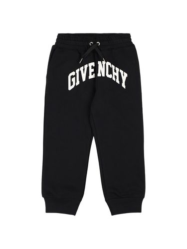 Pantalones Deportivos De Algodón Estampado - GIVENCHY - Modalova