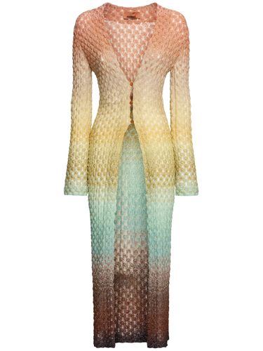 Front Slit Long Cardigan - MISSONI - Modalova