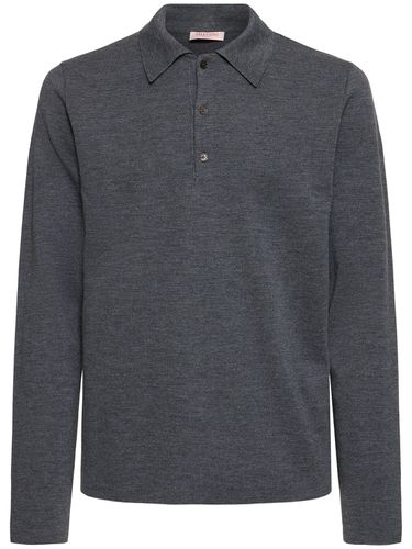 Wool Polo - VALENTINO - Modalova