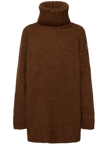 Suéter De Alpaca De Cuello Alto - MONCLER GRENOBLE - Modalova