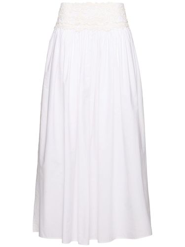 Cotton Long Skirt - ERMANNO SCERVINO - Modalova