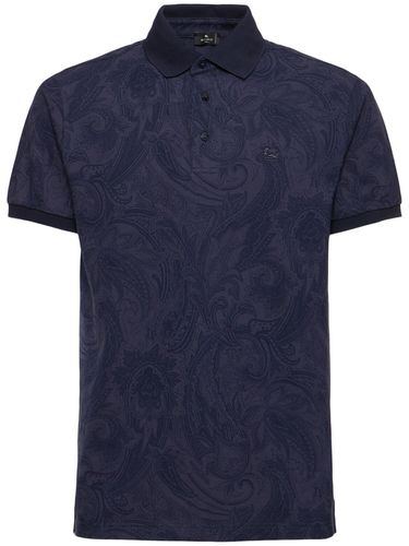 Polo De Algodón - ETRO - Modalova