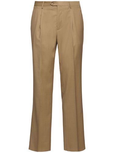 Pleated Wool Pants - ETRO - Modalova