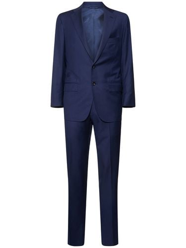 S Wool Single Breast Suit - KITON - Modalova