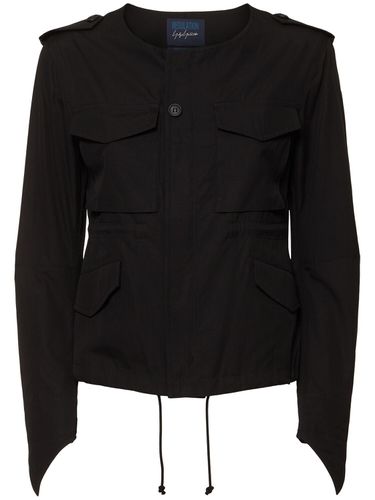 Chaqueta De Algodón Sin Cuello - YOHJI YAMAMOTO - Modalova