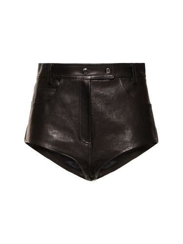 Shorts In Pelle - MAGDA BUTRYM - Modalova