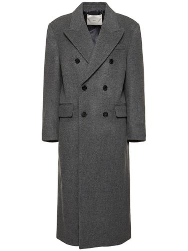 Unisex Tailored Wool Blend Coat - DUNST - Modalova