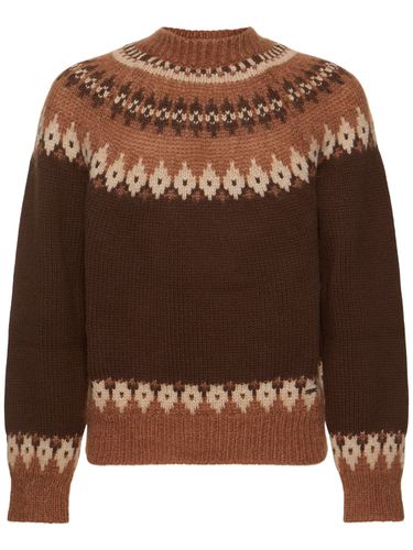 Sweater Aus Wollmischjacquard - DSQUARED2 - Modalova