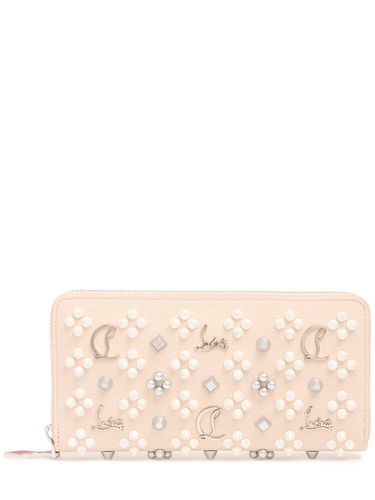 Panettone Leather Zip Wallet - CHRISTIAN LOUBOUTIN - Modalova