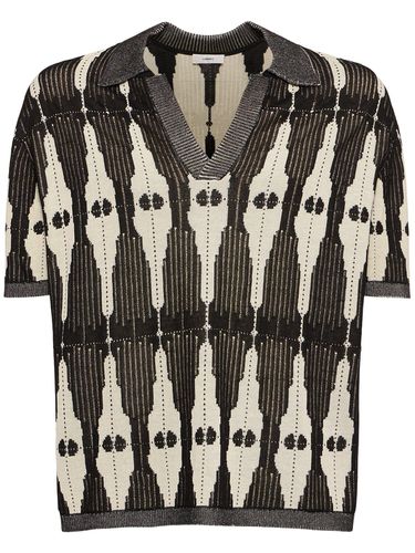 Polo Ritual In Maglia Jacquard - COMMAS - Modalova