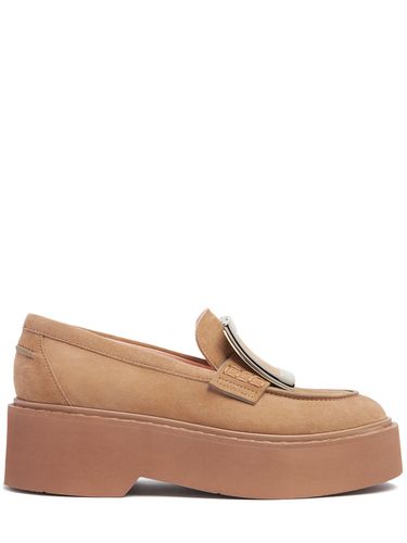 Mm Viv Rangers High Suede Loafers - ROGER VIVIER - Modalova