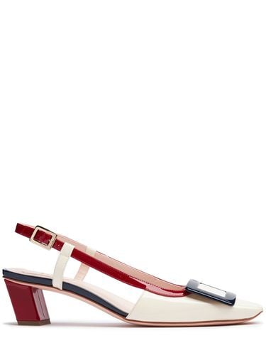 Mm Belle Vivier Leather Slingbacks - ROGER VIVIER - Modalova