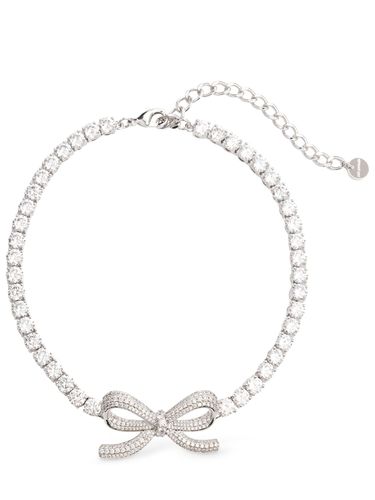 Choker Diamante Bow - SELF-PORTRAIT - Modalova