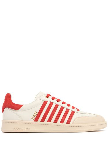 Low Leather Sneakers - DSQUARED2 - Modalova