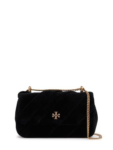 Bolso Mini Kira De Terciopelo Con Solapa - TORY BURCH - Modalova