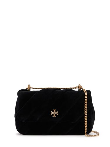 Borsa Mini Kira Draped In Velluto Con Pattina - TORY BURCH - Modalova