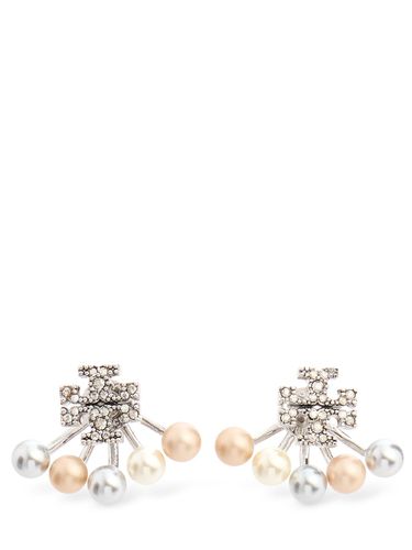 Kira Front-back Stud Earrings - TORY BURCH - Modalova