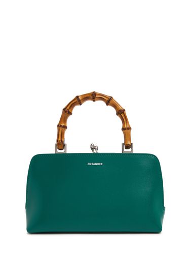 Mini Goji Bamboo Palmellato Leather Bag - JIL SANDER - Modalova