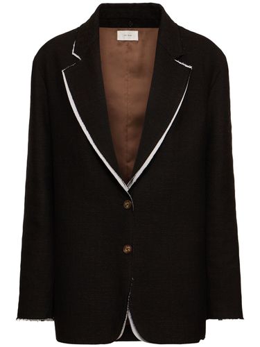 Blazer Lysandre In Misto Cotone - THE ROW - Modalova