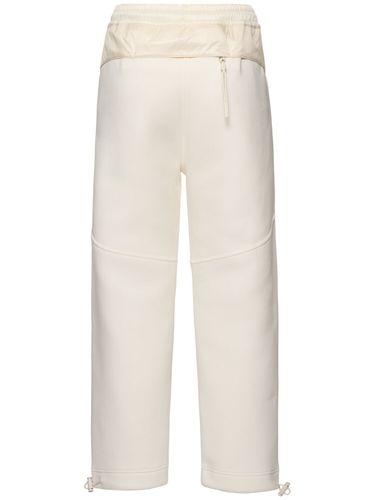 Cny Cotton Blend Sweatpants - MONCLER - Modalova