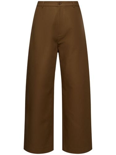 Pantalones De Sarga De Algodón - ACNE STUDIOS - Modalova