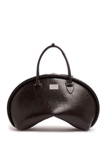 Bowlina Shiny Crinkled Leather Bag - ACNE STUDIOS - Modalova