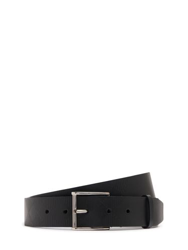 Mm Leather Buckle Belt - BURBERRY - Modalova