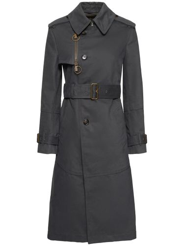 Abrigo Trench De Algodón Y Nylon - BURBERRY - Modalova