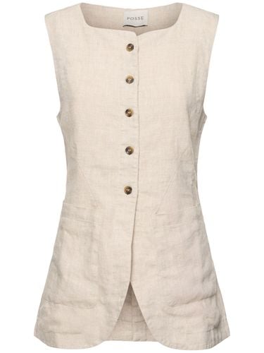 Emma Linen Vest - POSSE - Modalova