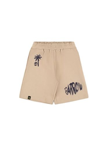 Shorts Deportivos De Algodón Estampados - BARROW - Modalova