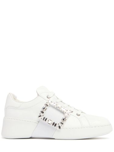 Sneakers Viv Skate De Piel Y Cristales 40mm - ROGER VIVIER - Modalova