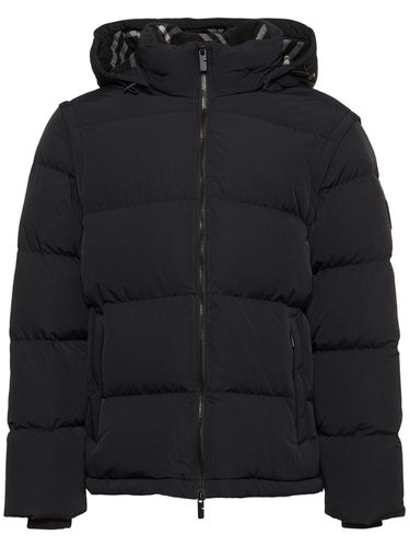 Chaqueta De Plumas De Nylon - BURBERRY - Modalova