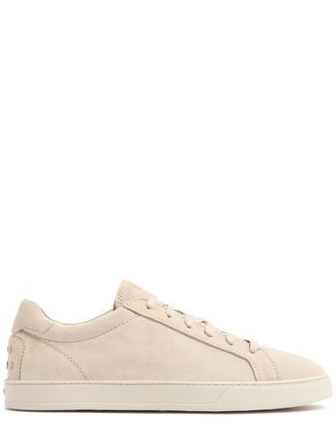 Suede Low Top Sneakers - TOD'S - Modalova