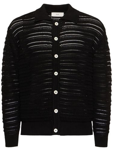 Unisex Open Collared Cardigan - DUNST - Modalova