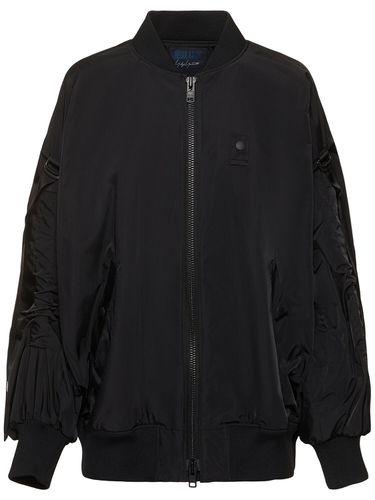 Chaqueta Bomber De Sarga - YOHJI YAMAMOTO - Modalova